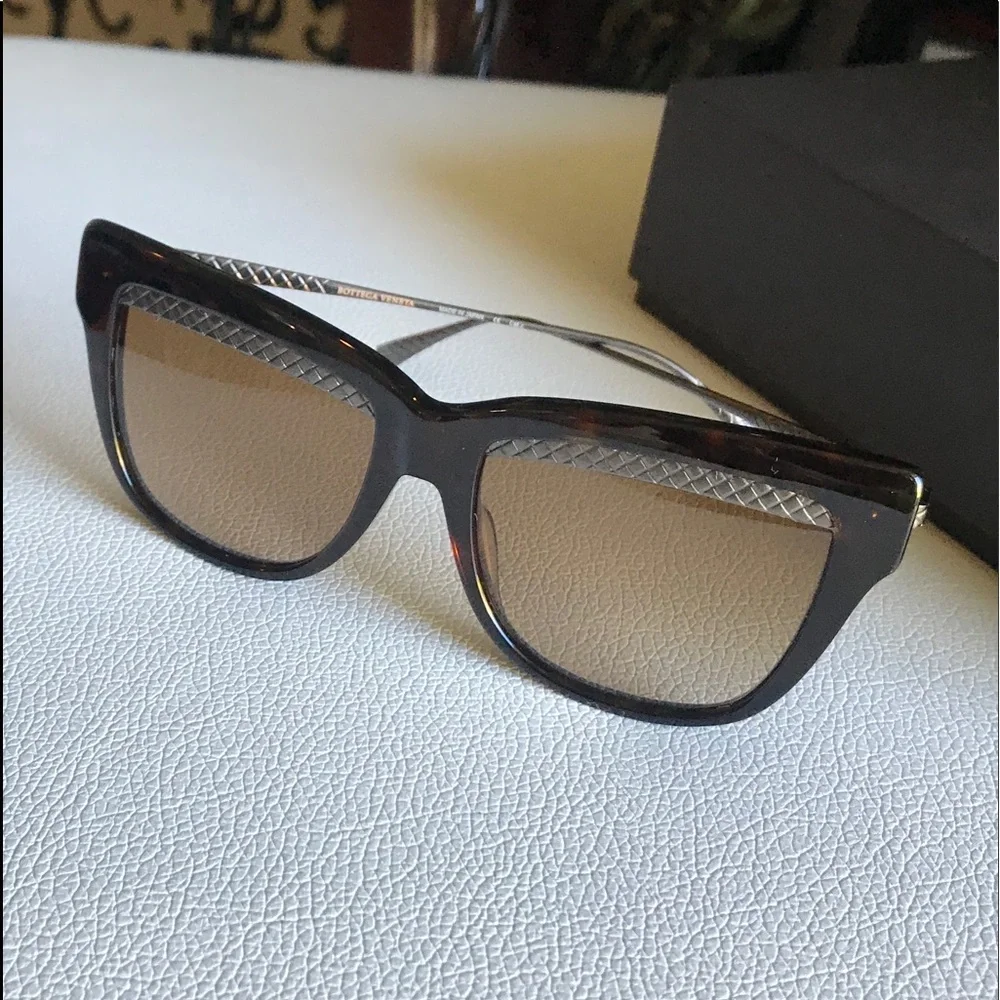 Bottega Veneta luxury novelty sunglasses at $550